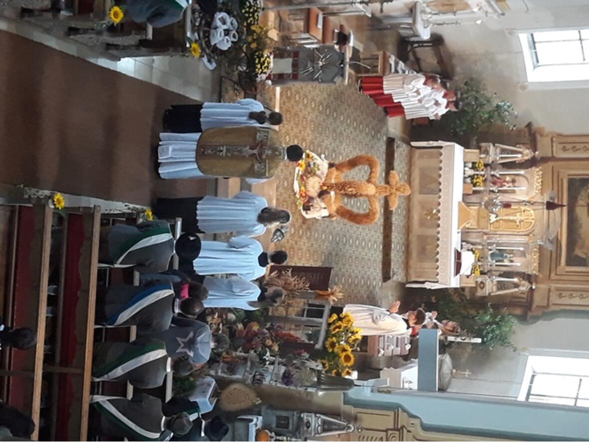 Segnung der Erntegaben