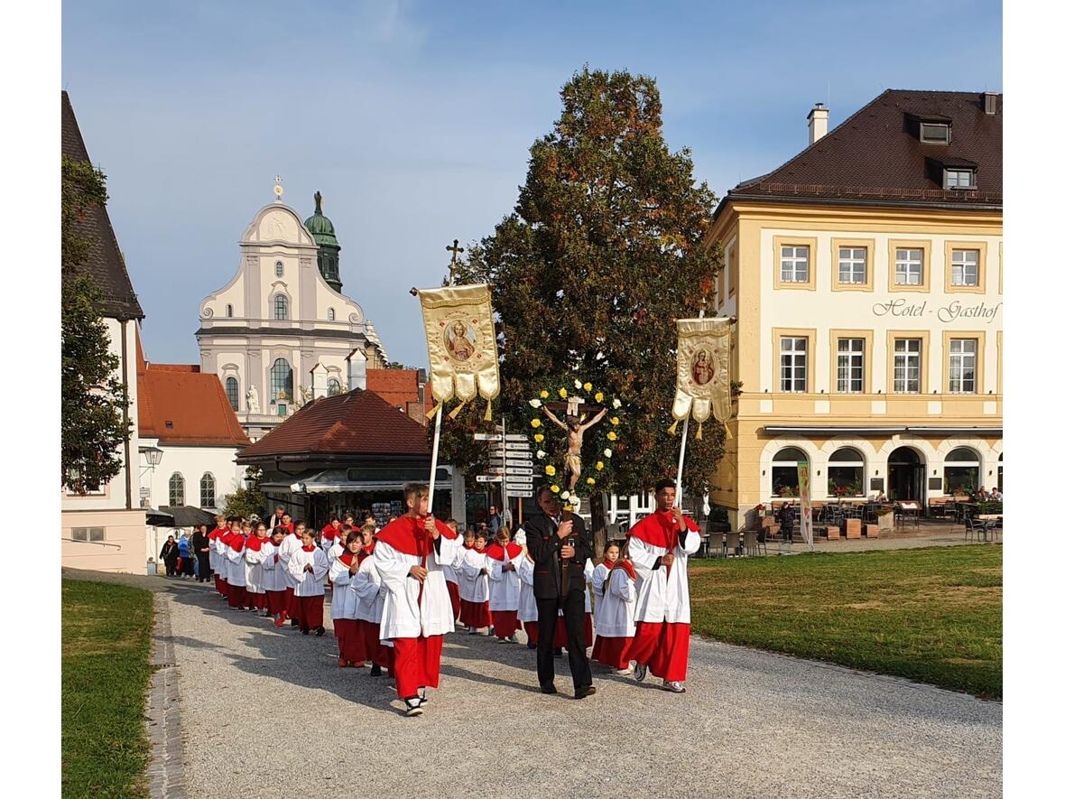 Ankunft auf dem Kapellplatz